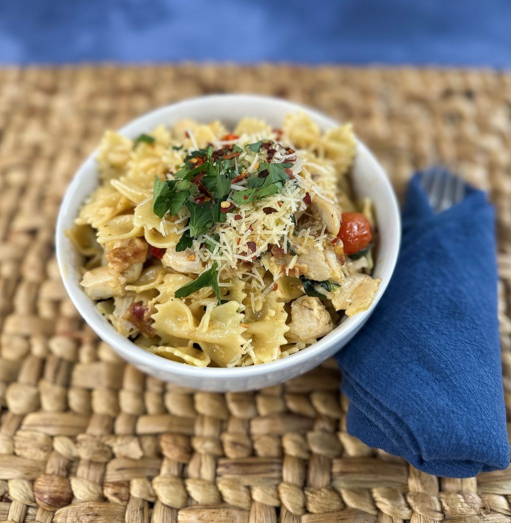 Creamy Pasta with Chicken and Bacon