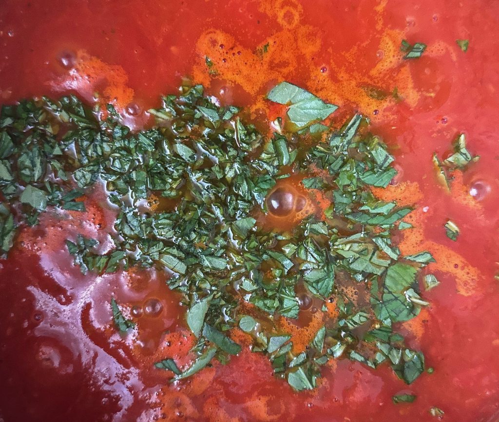 Homemade Marinara Sauce