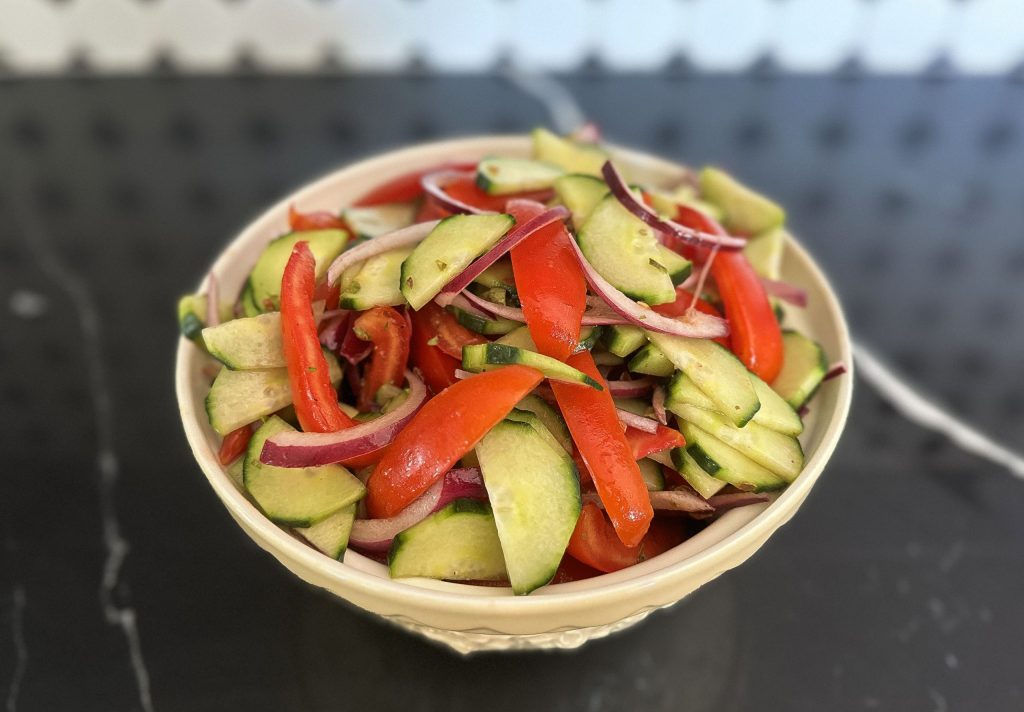Tomato Cucumber Salad