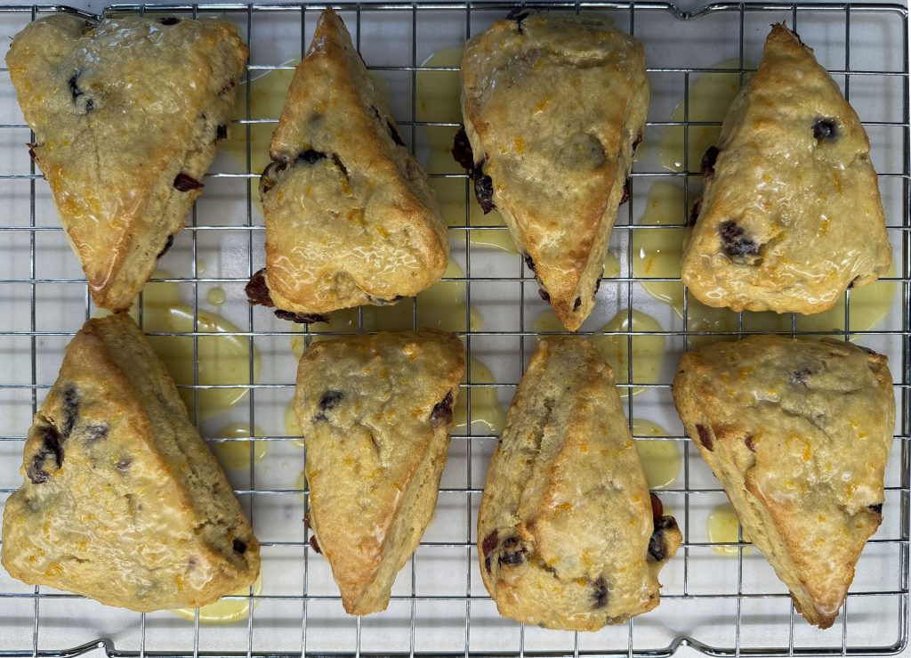 Tea Time Cranberry Orange&nbsp;Scones